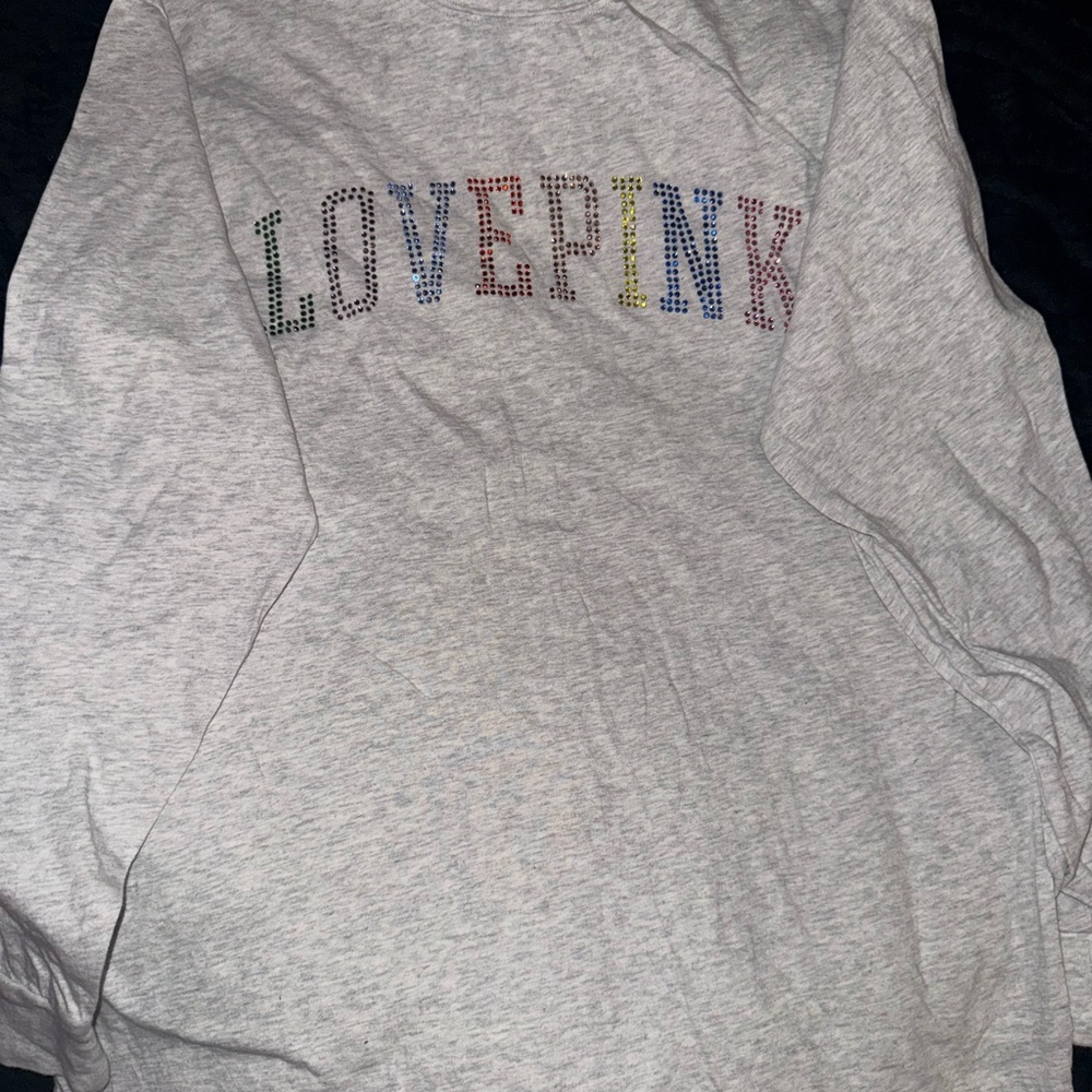 Pink Victoria’s Secret long sleeve tee